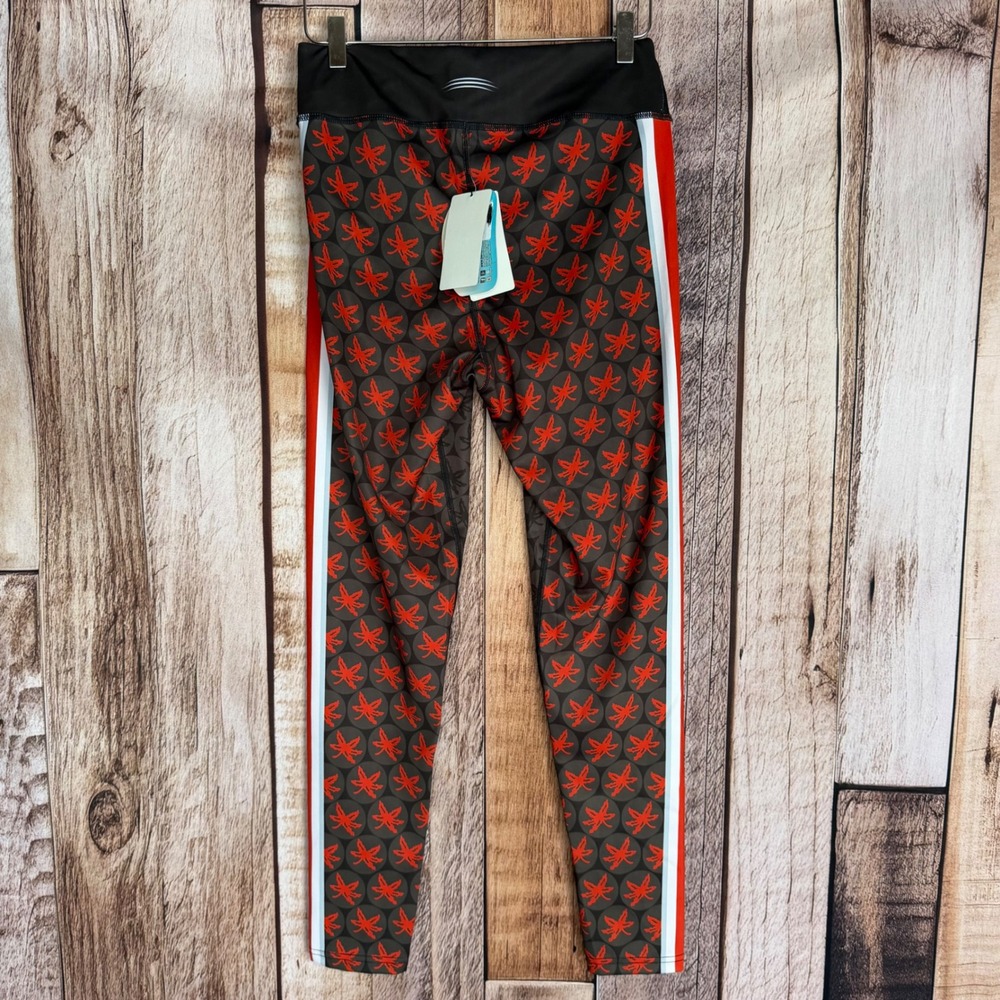 Bend Ohio State Buckeyes FSR Leggings Game Day OSU Football Fan Gear  XXL NWT